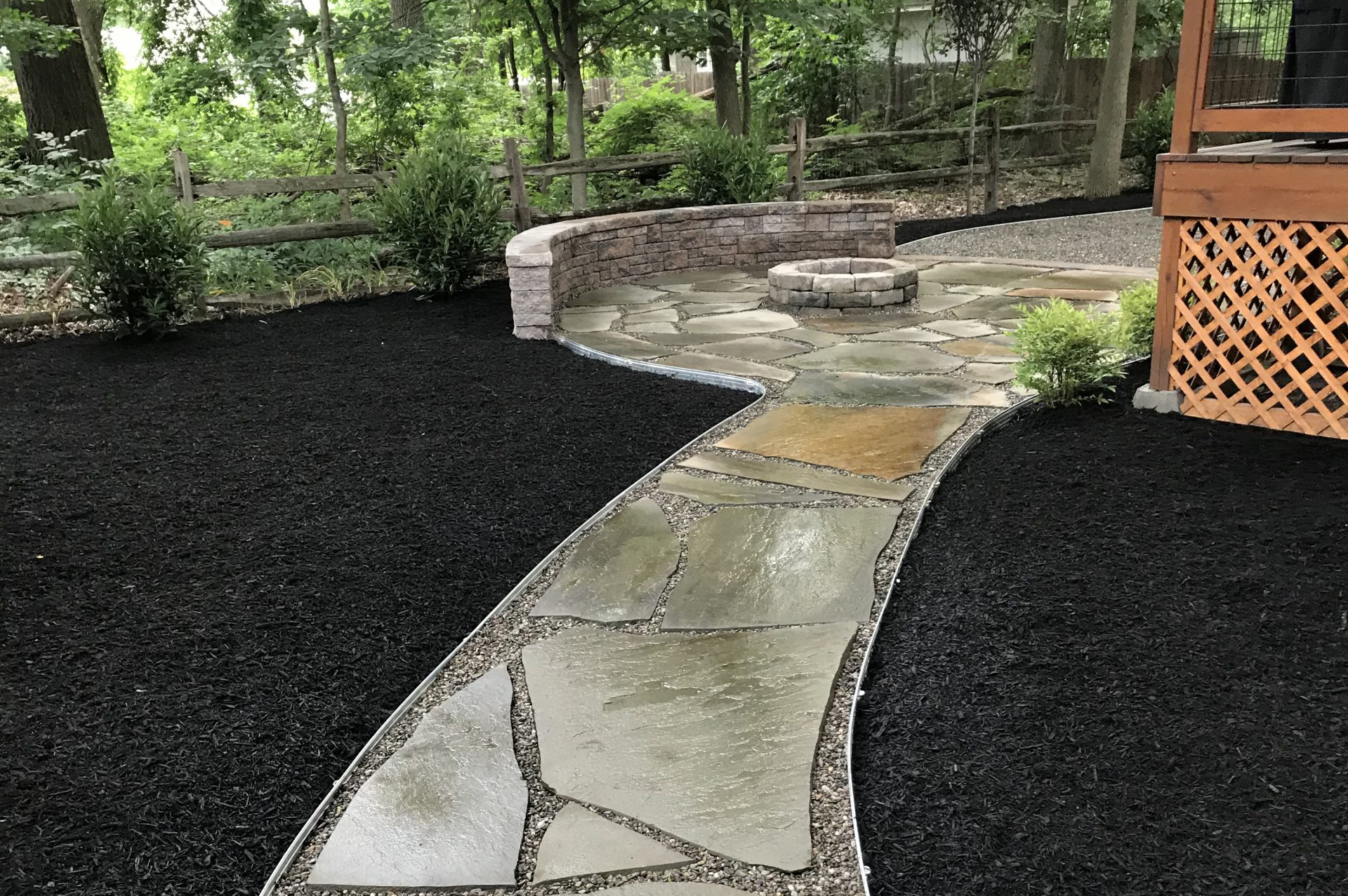 New Backyard Landscaping in Moorestown, NJ