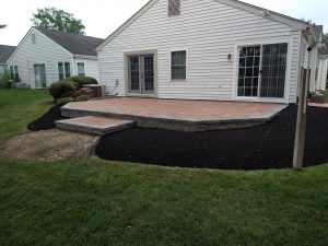 Repurposed Brick Patio in Leisuretowne