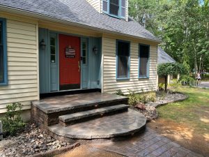 front steps and walkway in Medford, NJ